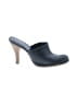 Nine West 100% Leather Blue Mule/Clog Size 9 - photo 1