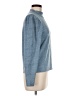 Madewell Houndstooth Blue Turtleneck Sweater Size M - photo 4
