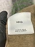 MNG 100% Polyester Tan Coat Size M - photo 6