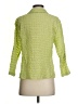 Cut Loose Checkered-gingham Green 3/4 Sleeve Button-Down Shirt Size S - photo 2