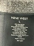 Nine West Solid Black Casual Dress Size L - photo 7