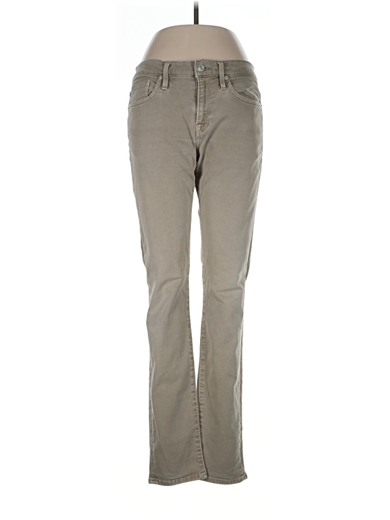 Pre-owned Frame Jeans In Tan