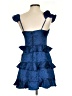 B. Darlin Blue Cocktail Dress Size 5 - 6 - photo 2