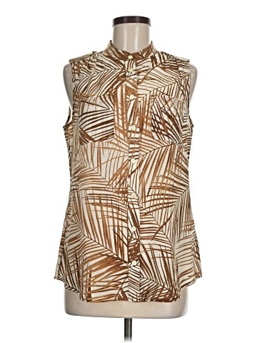 Banana Republic Sleeveless Silk Top (view 1)