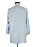 Coldwater Creek Blue 3/4 Sleeve Blouse Size M - photo 2