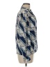 Heritage Road 100% Polyester Argyle Blue 3/4 Sleeve Blouse Size 8 - photo 4