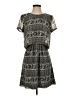 Madewell 100% Polyester Paisley Gray Casual Dress Size 2 - photo 1