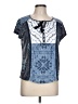 Style&Co Blue Short Sleeve Top Size L (petite) - photo 1