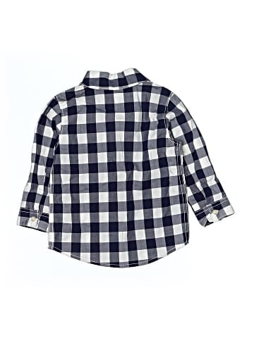 Carter's Long Sleeve Button-Down Shirt (view 2)