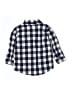 Carter's 100% Cotton Checkered-gingham Blue Long Sleeve Button-Down Shirt 12-18 MO / 18 MO - photo 2