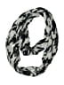 Charming Charlie 100% Polyester Camo Gray Black Scarf One size - photo 1