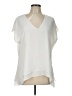 Preston & York 100% Polyester Ivory Short Sleeve Blouse Size L - photo 1