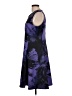 DKNY Graphic Purple Cocktail Dress Size 12 - photo 5