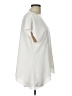 Preston & York 100% Polyester Ivory Short Sleeve Blouse Size L - photo 5