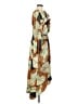C. Wonder Print Brown Cocktail Dress Size M - photo 4