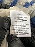 Butter Melon 100% Polyester Stripes Blue Fleece Size M - photo 8