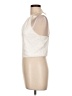 Alice + Olivia 100% Polyester Ivory Sleeveless Blouse Size L - photo 5
