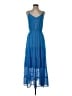 Prettygarden 100% Polyester Blue Casual Dress Size S - photo 1