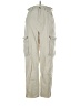 Bershka Ivory Cargo Pants Size 4 - photo 1
