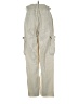 Bershka Ivory Cargo Pants Size 4 - photo 2