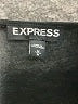 Express 100% Polyester Silver Sleeveless Blouse Size M - photo 7