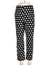 Chico's Polka Dots Black Casual Pants Size Lg (2.5) - photo 1