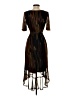 Connected Apparel Brown Cocktail Dress Size 4 (petite) - photo 2