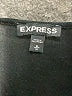 Express 100% Polyester Gray Sleeveless Blouse Size M - photo 7