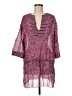 Tory Burch Purple 3/4 Sleeve Blouse Size Med - Lg - photo 1