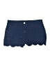 Crown & Ivy Chevron-herringbone Blue Shorts Size 12 - photo 1