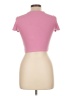 Garage Pink Short Sleeve Turtleneck Size L - photo 2