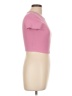 Garage Pink Short Sleeve Turtleneck Size L - photo 4