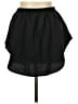Unbranded Solid Black Casual Skirt Size L - photo 2