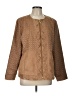 Chico's 100% Polyester Brown Jacket Size Lg (2) - photo 1