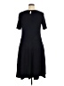 Talbots Solid Black Casual Dress Size 1X - photo 2