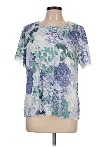 Alfred Dunner Short Sleeve Blouse (view 1)
