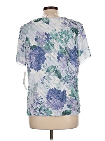 Alfred Dunner Short Sleeve Blouse (view 2)