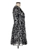 Cinq à Sept 100% Polyester Paisley Gray Casual Dress Size 8 - photo 4