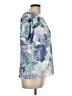 Alfred Dunner Blue Short Sleeve Blouse Size L - photo 4