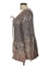 Free People Tweed Brown Pullover Sweater Size L - photo 5
