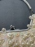 Unbranded Metallic Ivory Clutch One size - photo 3