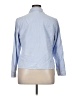 SONOMA life + style 100% Polyester Blue Long Sleeve Blouse Size XL Petite - photo 2