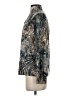 misook Animal Print Gray Long Sleeve Blouse Size S - photo 5