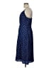 J.Crew 100% Polyester Polka Dots Blue Casual Dress Size L (estimated) - photo 5