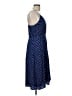 J.Crew 100% Polyester Polka Dots Blue Casual Dress Size L (estimated) - photo 4