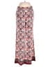 Joie 100% Silk Print Red Silk Pants Size L - photo 1