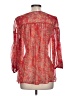 Pins and Needles 100% Polyester Red 3/4 Sleeve Blouse Size L - photo 2