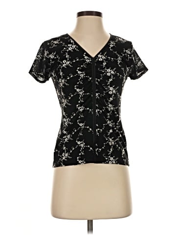 AK Anne Klein Short Sleeve Top (view 1)