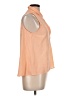 Equipment 100% Silk Orange Blouse Size L - photo 4