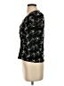 AK Anne Klein 100% Polyester Black Short Sleeve Top Size S - photo 5